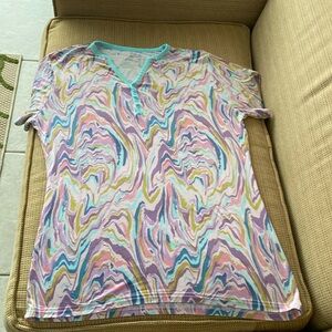 Ladies Little Sleepies Sleep Shirt Size Small